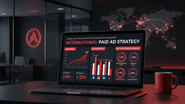 `International Paid Ad Strategy – Social Media Marketing Services in Pakistan`
