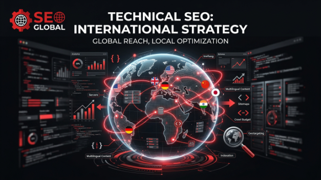 `Technical SEO international strategy for global reach with SEO services in Pakistan`