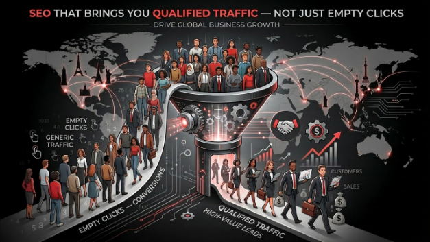 `SEO services in Pakistan driving qualified traffic and high-value leads for global business growth`