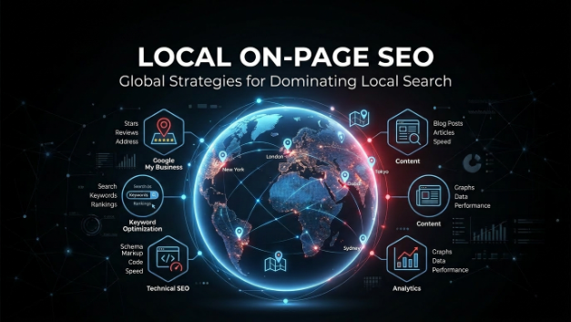 `Local on-page SEO strategies to dominate local search with local SEO services in Pakistan`
