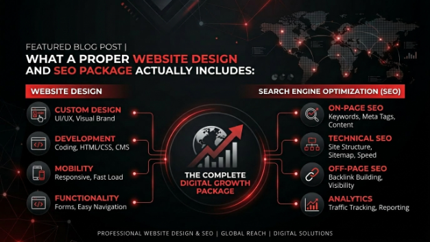 `What a Proper Website Design & SEO Package Includes`