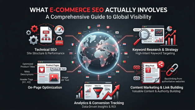 `What E-Commerce SEO Actually Involves – E-Commerce SEO in Pakistan`