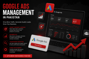 `Google Ads Management in Pakistan – Drive Traffic & Generate Leads`