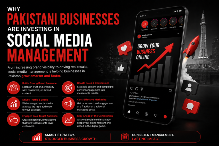 `Why Pakistani Businesses Need a Social Media Manager in Pakistan`